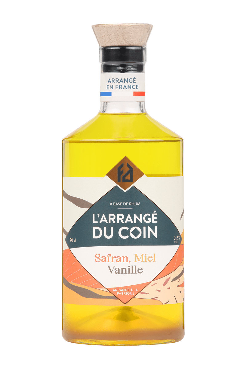 L’ARRANGÉ DU COIN Safran – Miel – Vanille 31.5° - La Fabrique à Alcools