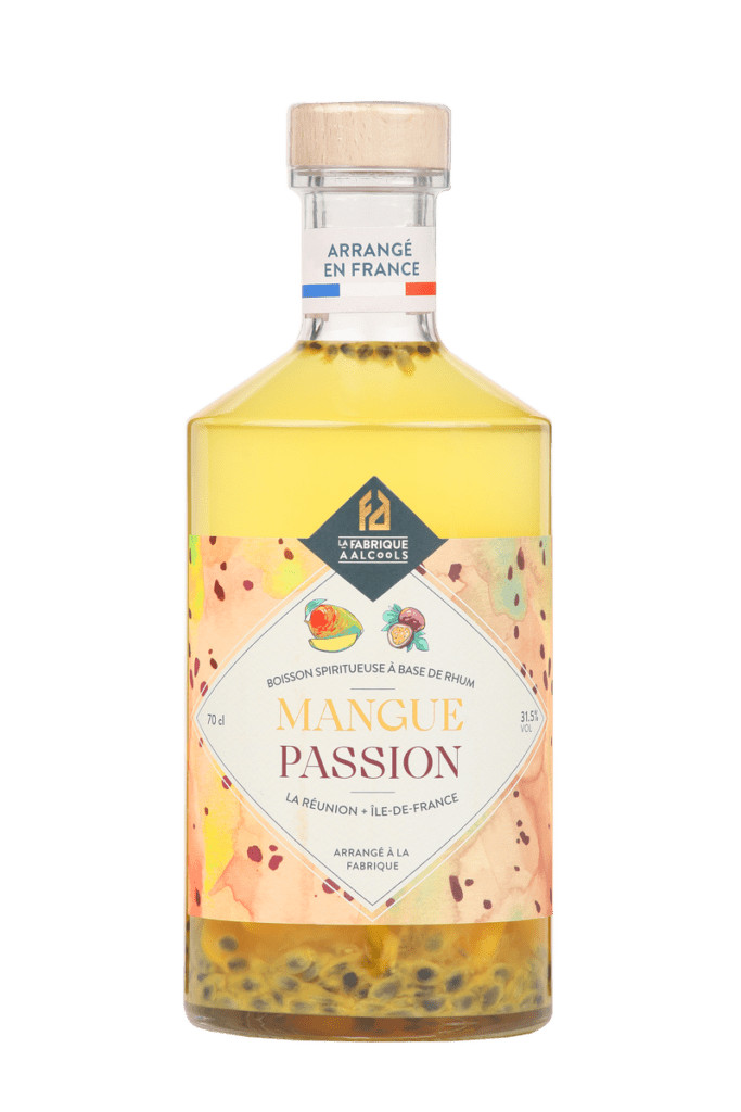 LES ARRANGÉS DE LA FABRIQUE À ALCOOLS : mangue – passion 31.5°