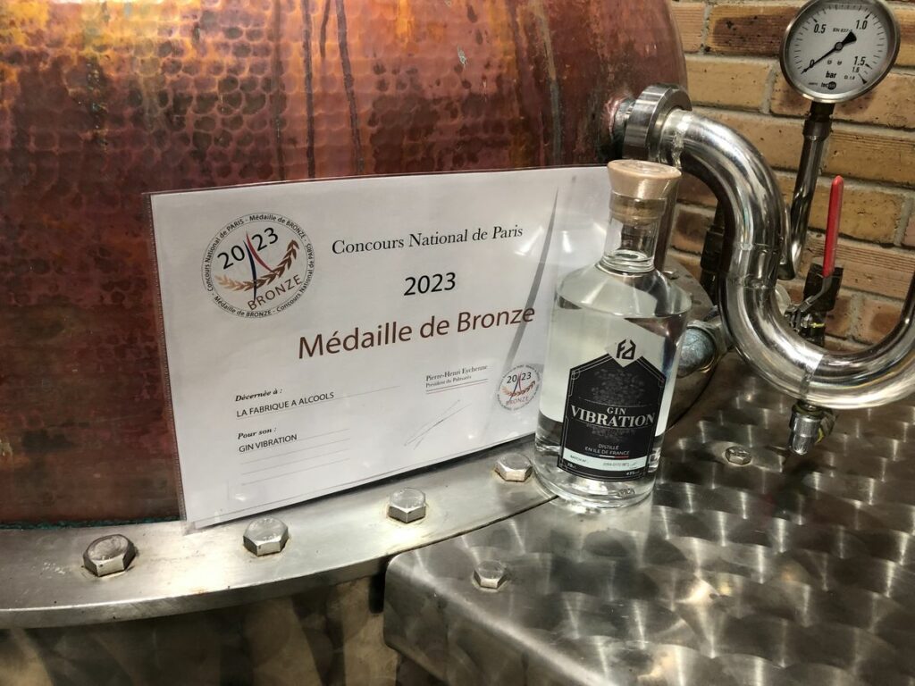 GIN vibration : Médaille de Bronze au concours National de Paris