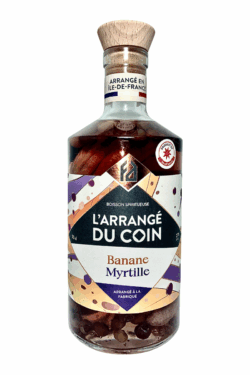 L’ARRANGÉ DU COIN Banane Myrtille 27°