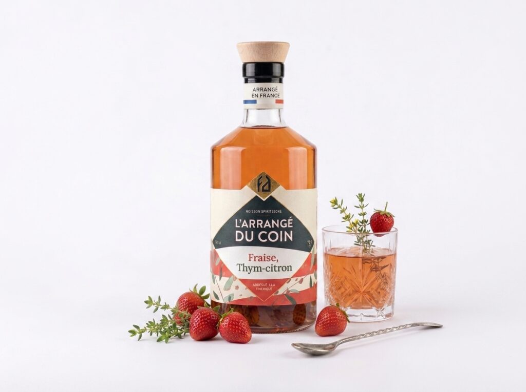 L’ARRANGÉ DU COIN FRAISE - THYM CITRONNÉ