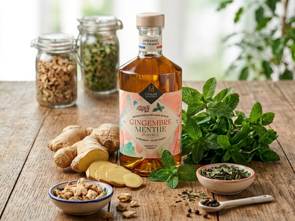 LES ARRANGÉS GINGEMBRE - MENTHE POIVRÉE