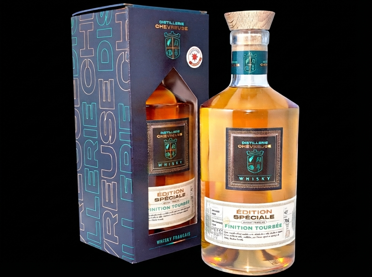 ÉDITION SPÉCIALE FINITION TOURBÉE Distillerie Chevreuse